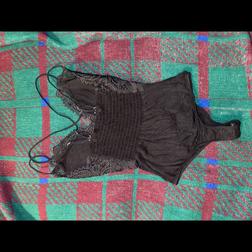 Body suit lace shirt